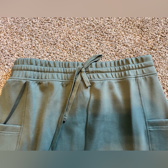 Rae Mode Scuba Long Skirt with Drawstring Waist GRP B Sage Leaf - Picture 4 of 7